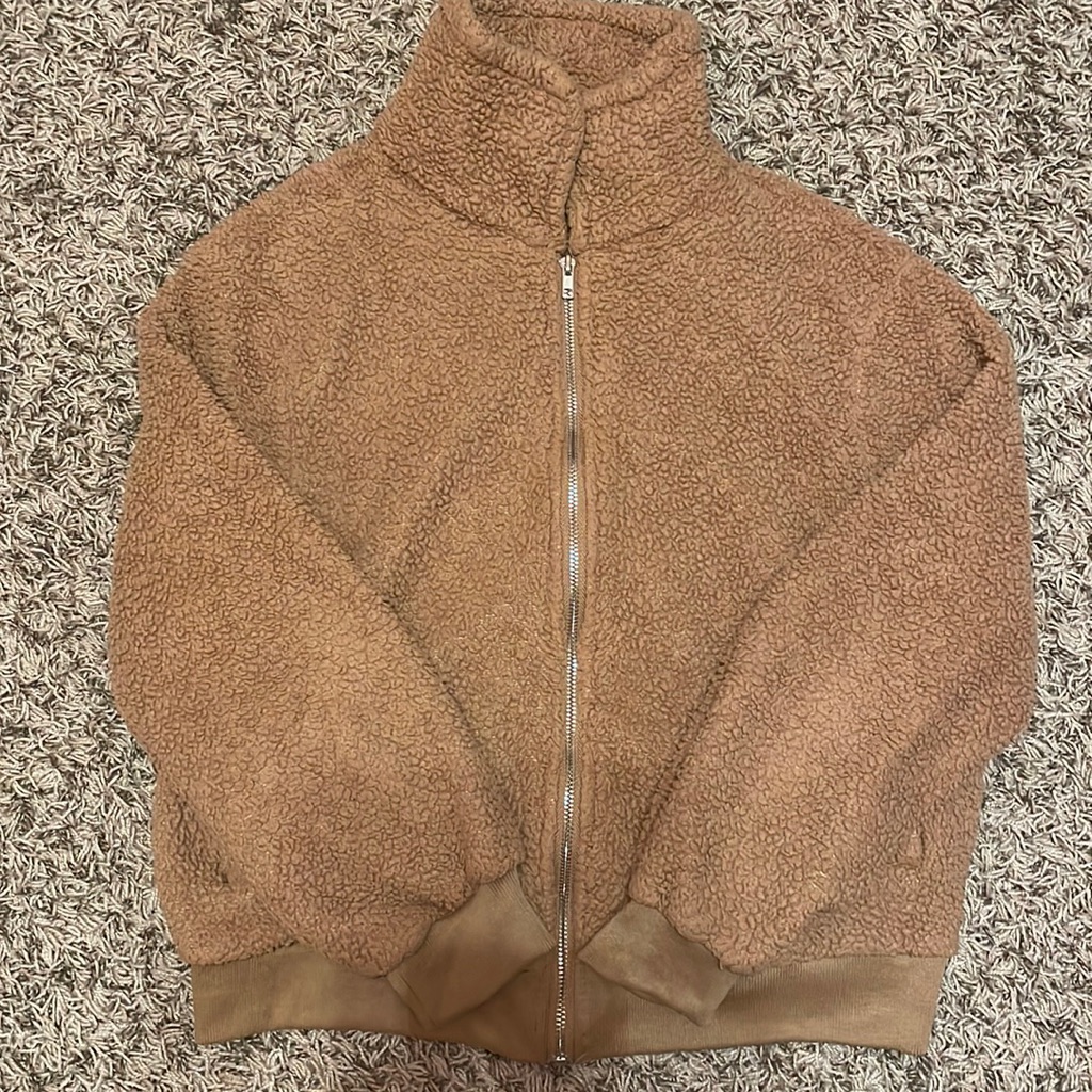 Fuzzy Jacket, Size Medium